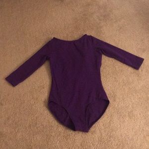 Mariia Purple Leotard